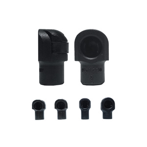 P001 מרוכב ניילון פלדת שקע כדור קצה התאמה לתושבת גז הרכבה כוס כדור פלסטיק מחבר קצה מוט צינור M6 - Product Image 2