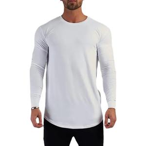 Camisetas deportivas de culturismo para hombre, camisetas transpirables sin mangas, informales, de corte regular, de secado rápido, tejido de otoño, 100% algodón - Product Image 1