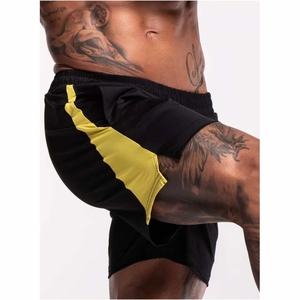 <b>Men's</b> 100% Polyester Athletic <b>Shorts</b> Custom Design Quick Dry Sports Workout Running Wear Solid Pattern Print - Product Image 6