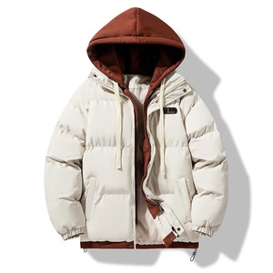 Manteau d'hiver épais en coton pour homme, nouveau manteau en coton d'hiver, veste chaude à capuche ample et décontractée - Product Image 2