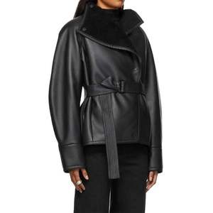 Veste en fourrure de peau de vache véritable unisexe Gothique Punk Rock Streetwear Rivet Décoration Camouflage Pattern Plain Spring Front - Product Image 5