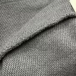 Personalizado de alta calidad de maternidad ecológico sólido sin costuras Puff impreso 100% algodón francés Terry chándal crudo dobladillo corte coser Sudadera con capucha - Product Image 6