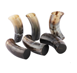 Medieval Horn Shot Glass Warrior <b>Viking</b> Horn Shot Glass Party Cup Drinking Glass For Norse Style Collectors And <b>Gift</b> Purpose - Product Image 1