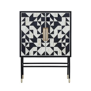 Mesa de consola de madera con incrustaciones de hueso de estilo indio elegante, muebles de salón de dormitorio de alta calidad, precio de fábrica al por mayor - Product Image 4