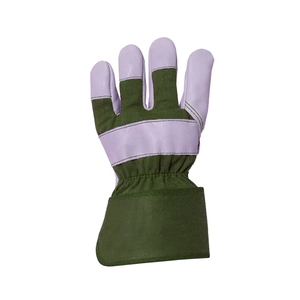 Gants en cuir anti-vibration renforcés à deux couches haute performance avec poignet élastique, usage intensif pour mécaniciens et applications industrielles - Product Image 3
