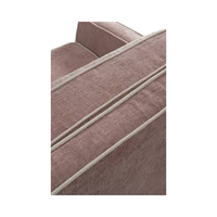 Hochwertiges 100% Italienisches Zeitgenössisches Stoff-Ecksofa Zweisitzer Schlafsofa mit Abnehmbarem Waschbarem Bezug für Wohnzimmer