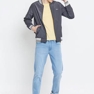 2026 estilo de moda hombres chaqueta de bombardero de alta calidad precio barato hombres chaqueta de bombardero cómoda chaqueta de bombardero de diseño personalizado - Product Image 6