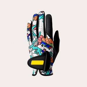 Gants de golf sportifs de qualité supérieure pour femmes, imperméables, en peau de mouton respirante, Cabretta, antidérapants, fermeture à boucle et crochet, prix bas - Product Image 2