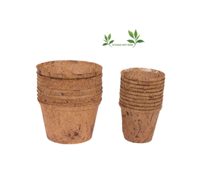 Vente d'usine 100% Machine de presse de pot de coco biodégradable Pot de coco de noix de coco pour cultiver des graines et des plantes fabriquées à Eco2go Vietnam - Product Image 1