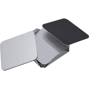Ensemble de sous-verres recyclés MATILDE, gadgets promotionnels durables - Product Image 3