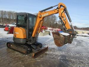 2020 Cases CX37C Mini Excavator 37 HP Excellent état avec de faibles heures focalisées sur le moteur et la pompe-Utilisé pour la vente - Product Image 4