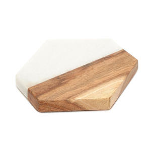 Décor de table rustique, décoration de forêt pour table, sous-verres de forêt en bois, décoration fantaisiste, décoration de renard, sous-verres rustiques - Product Image 6