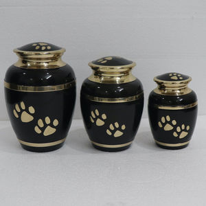 โกศโลหะเท้าสัตว์เลี้ยงออกแบบได้ตามต้องการผลิตภัณฑ์ยอดนิยมสำหรับความทรงจำที่น่าจดจำของเถ้ากระดูกของสัตว์เลี้ยงของคุณ - Product Image 2