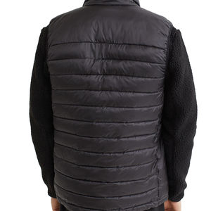 Chaleco ligero acolchado de poliéster para hombre, chaleco de abrigo plegable, chaqueta sin mangas cálida de invierno para exteriores para viajar y correr - Product Image 2