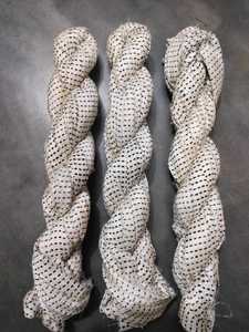 Cintas de seda Sari punteadas hechas a medida de tela de seda Sari reciclada para proyectos de artesanía para reventa - Product Image 4