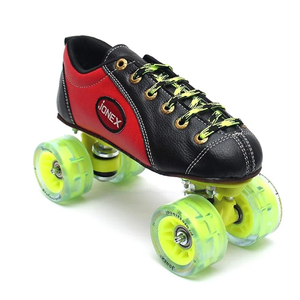 Chaussures de skate noires pour enfants Taille 4 UK pour le printemps et l'hiver avec semelles en PU et caoutchouc - Product Image 2