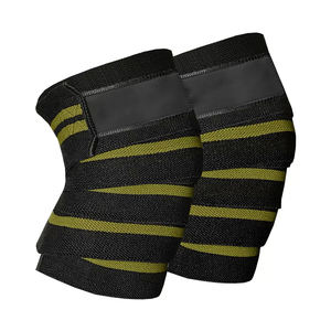 Unisex Custom Power <b>Knee</b> <b>Wrap</b> for Weightlifting and Fitness Heavy-Duty Gym Workout Support with Customized Logo - Product Image 3