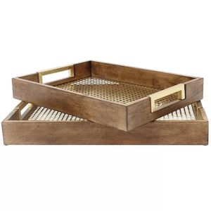 จานโลหะทรงกลมสำหรับตกแต่งทำมือเหมาะสำหรับโต๊ะกาแฟถาดโลหะทำมือดีไซน์เนอร์ - Product Image 5