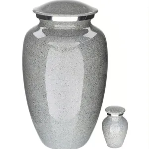 Mirror Quality Cremation Urn For Adults To Keepsake Loved Memory Aluminum Ashes Casket Large And Small Cremation Urn High Enamel