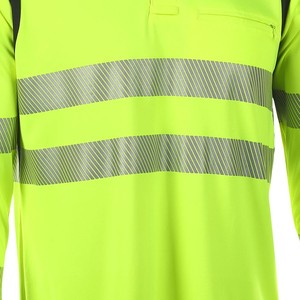 Chemise de sécurité pour hommes, vente chaude, vêtements décontractés, nouveau design, tailles adultes, respirante, prix de gros, logo/couleurs personnalisés, chemise de sécurité pour hommes - Product Image 5