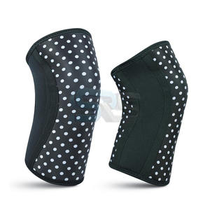 Custom Logo 5MM 7MM Compression <b>Neoprene</b> <b>Knee</b> <b>Sleeves</b> Workout Gear Gym Accessories For Weightlifting Powerlifting Training - Product Image 2