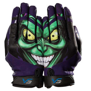 Viga Sports Gants de rugby imprimés sur le visage de haute qualité Gants de football américain Offre Spéciale fabriqués en latex de haute qualité - Product Image 1