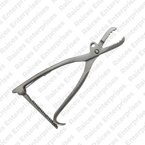 Instrumento médico ortopédico de fuente de alimentación manual del mejor fabricante y proveedor-fórceps de sujeción de hueso de acero inoxidable - Product Image 3