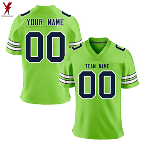 Custom Logo American <b>Football</b> Jersey High Quality Sublimated Polyester Sports Wear for Men and Women XL Size <b>Shirts</b> - Product Image 3