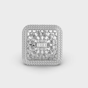 Anillo de Compromiso de Oro Macizo de 14K, Anillo de Compromiso DE LA Reina Isabel, Varios Estilos, Aniversario de Boda, Rodio, Estilo de Celebridad, Diamante, Inc - Product Image 4