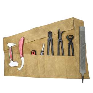 Recién llegado, juego de mantenimiento de pezuña de caballo, herramientas de recorte, pezuña curvada y cuchillo de huevo Bot, cortador de remache, pinza de 12 ", amortiguador de doble cara - Product Image 5