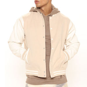 Veste de Baseball personnalisée pour hommes, manteau d'extérieur, veste personnalisée d'automne et d'hiver - Product Image 3