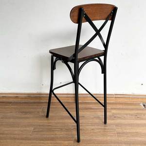 GCFSK50 High <b>Bar</b> <b>Stool</b> Iron Legs <b>Adjustable</b> Industrial-Contemporary Style Featuring PU Material Metal Frame for <b>Bar</b> Chair Use - Product Image 6