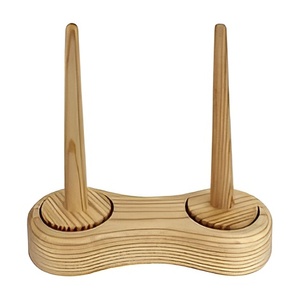 Soporte de hilo hecho a mano, rodamiento avanzado, mecanismo giratorio, soporte de bola de tejer, almacenamiento de ganchillo, dispensador de husillo de ganchillo - Product Image 6