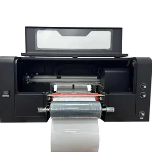 Hot Sale 30Cm Roll To Roll Inkjetprinter A400 Uv Dtf Printer Met Dubbele Eps Xp600 Printkoppen Om Uv Dtf Pet Roll Film Af Te Drukken