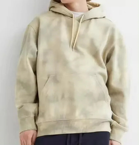 Venta al por mayor personalizado de gran tamaño transpirable hombres sudaderas ácido lavado invierno hombres sudadera pulóver sudaderas con capucha tamaño cómodo - Product Image 2