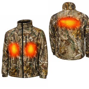 5V USB Rechargeable Battery <b>Camo</b> Breathable Outdoor Work Hunting Heated <b>Jacket</b> Clothing - Product Image 3