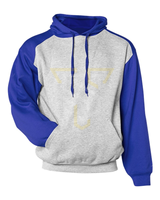 Sudadera con Capucha de Dos Tonos para Hombre, Directo de Fábrica, con Logotipo Personalizado, Nueva, Color Sólido, 3D, Invierno, 100% Algodón, Transpirable, 330g