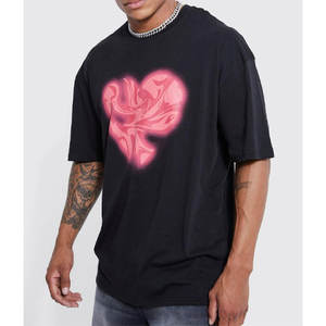 Camiseta de Hombre Lisa 100% Algodón, Transpirable, Antiarrugas, de Manga Corta, Informal - Product Image 4