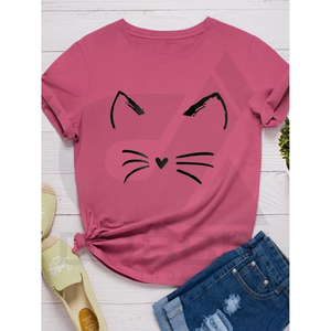 เสื้อยืดพิมพ์ลายสำหรับเด็กผู้หญิงผ้าฝ้าย100% ปรับแต่งได้ออกแบบโลโก้ได้ตามต้องการสี - Product Image 3