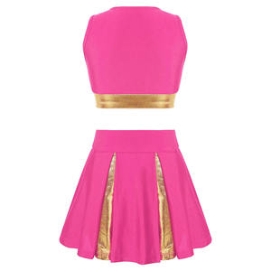 ชุดเชียร์ลีดเดอร์สำหรับเด็กผู้หญิงไปโรงเรียนและคลับ - Product Image 2