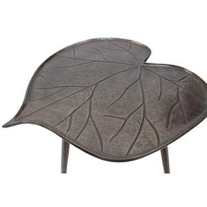 Table basse en aluminium de haute qualité pour la décoration de la chambre Tables à thé en métal de conception simple indiennes faites à la main - Product Image 2