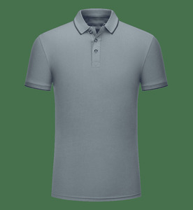 Polo de manga corta de verano con logotipo personalizado OEM con cuello de solapa Diseño liso Ropa deportiva de gasa y ropa de trabajo polos - Product Image 2