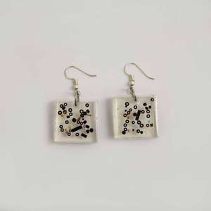 Best Selling Womens Jewellery Trendy Design Earrings Made With <b>Resin</b> for Daily Use with Custom Service Available - Product Image 2