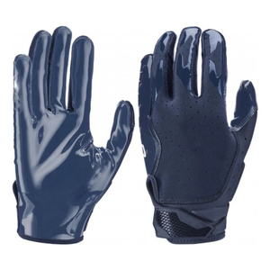 Guantes receptores de fútbol con agarre de cuero ligero de diseño personalizado para adultos y niños, recién llegados, fútbol americano al aire libre - Product Image 2