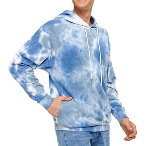 Tallas grandes, calidad premium, nuevo diseño, ropa de calle para hombre, Tie Dye Hoodie 100%, algodón Original, transpirable, Tie Dye, sudaderas con capucha para hombre - Product Image 2