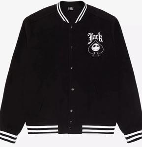 Veste universitaire en laine mélangée de qualité supérieure pour hommes Broderie personnalisée disponible OEM/ODM accepté - Product Image 3