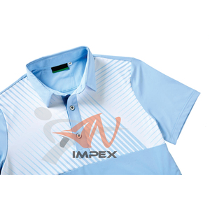 Polos de poliéster y algodón de alta calidad para hombre, polos con estampado personalizado, polos personalizados a granel promocionales para hombre - Product Image 6