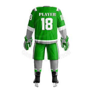 Conjunto de Jersey de Hockey sobre hielo personalizado de alta calidad más Popular último diseño uniforme superior para adultos cómodo precio razonable - Product Image 6