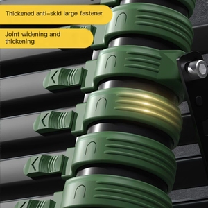 Thang gấp dạng ống lồng Thang hợp kim nhôm mở rộng Thang xương cá Giá đỡ thang đa năng di động - Product Image 3