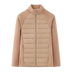 Nouvelle veste matelassée d'hiver personnalisée à couleurs contrastées, veste décontractée pour femmes, veste matelassée pour hommes, veste softshell - Product Image 2